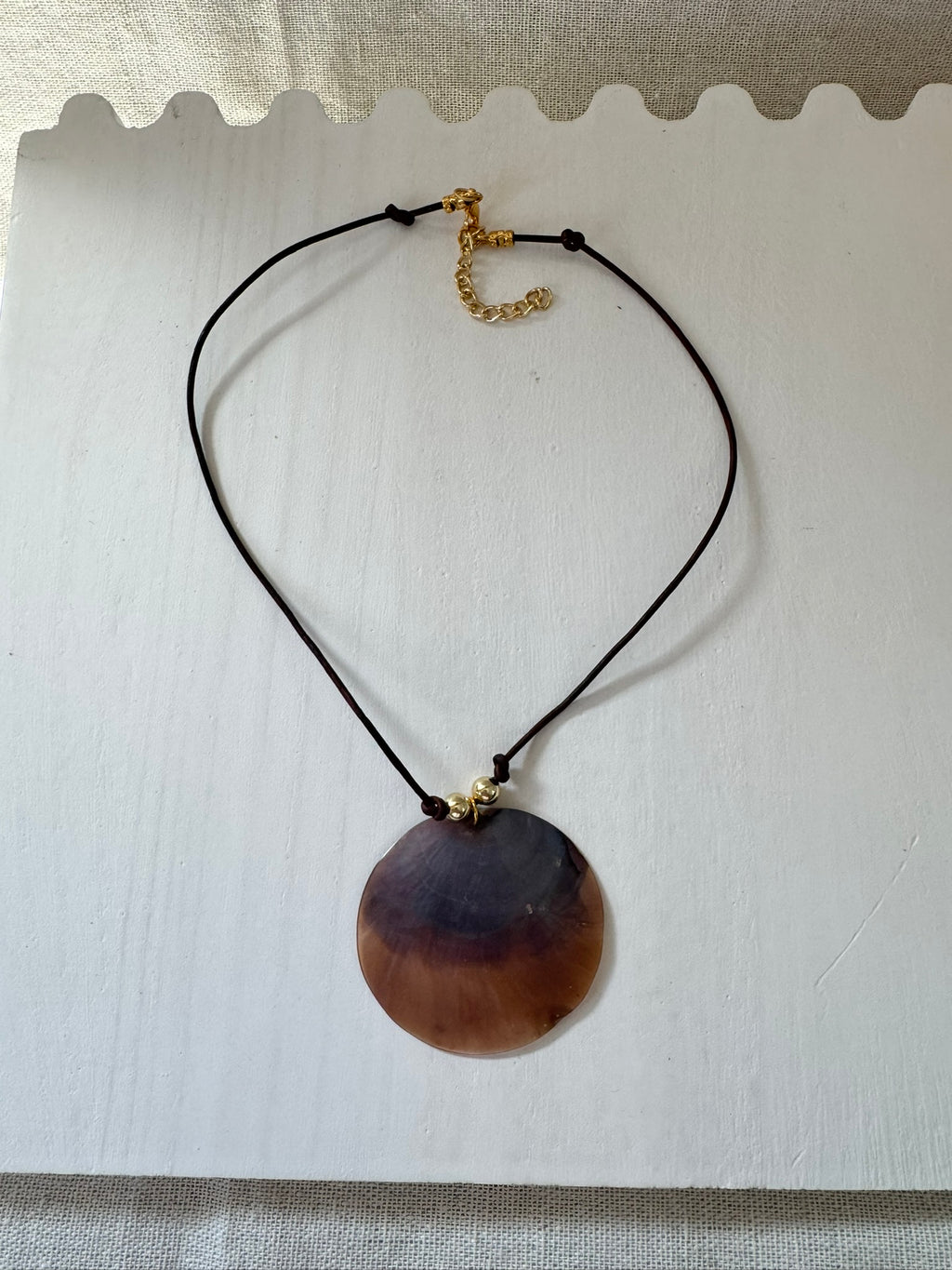 Mother of Pearl - Dark Brown