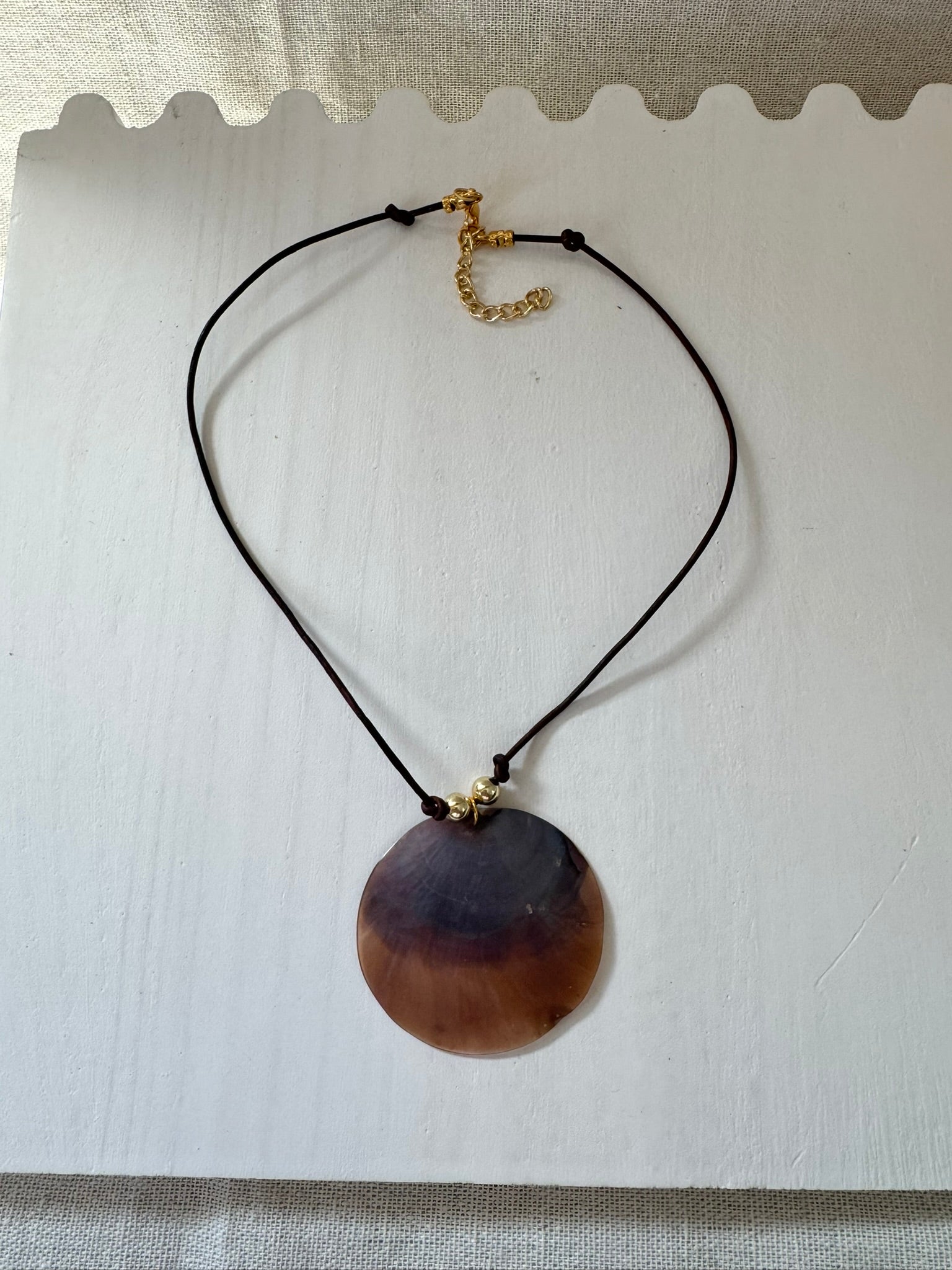 Mother of Pearl - Dark Brown