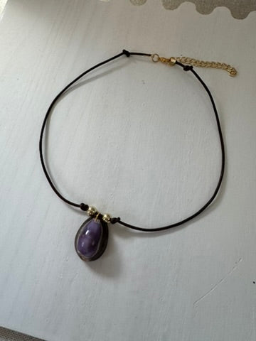 Puka Shell - Dark Brown