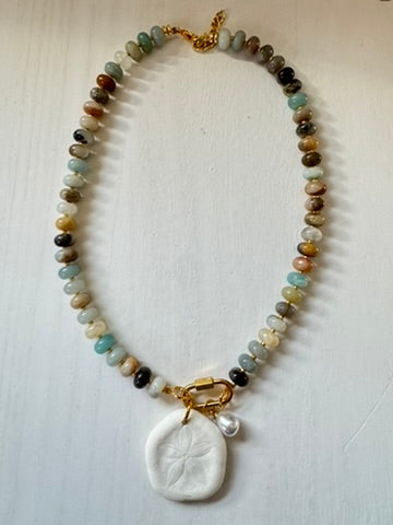 Sea Cookie - Large Beaded