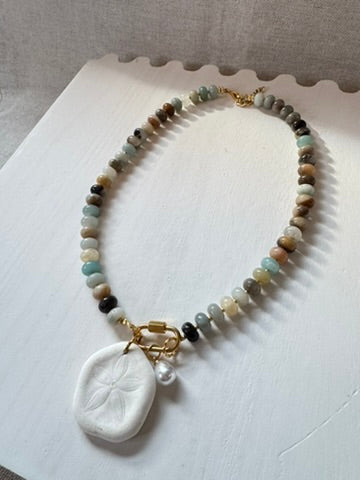 Sea Cookie - Large Beaded