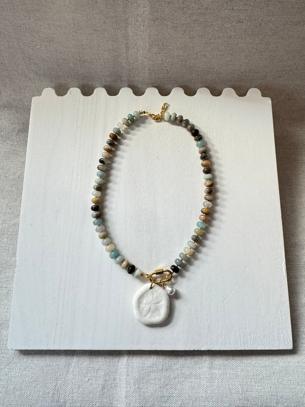 Sea Cookie - Large Beaded